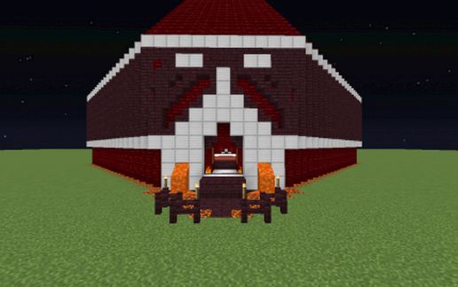 fire pokemon arena schematic - building
