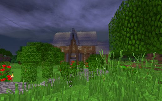 Wood mansion by Cyriiil (unfurnished) schematic - building