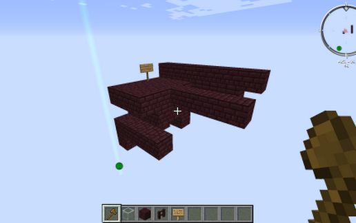 Default Nether Fortress Bridge End schematic - building