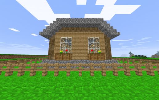 Simple Survival House schematic - building