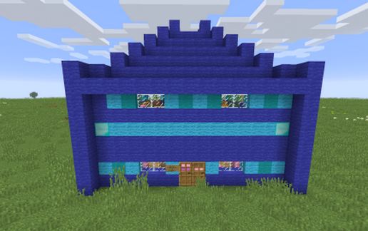 Blue Pokie-House