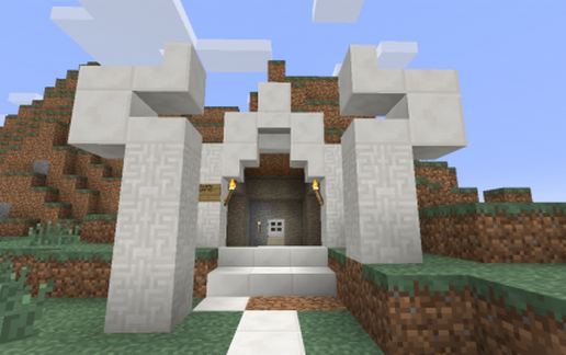 The Quartz Labyrinth schematic - building
