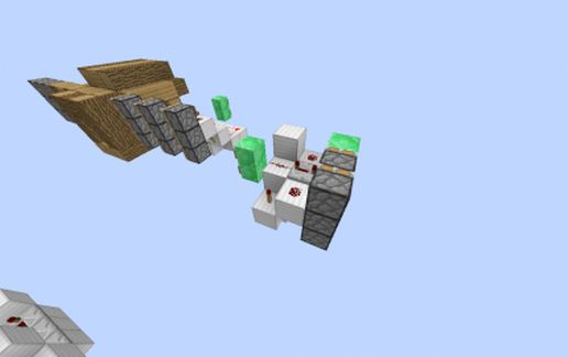 Compact double piston extender