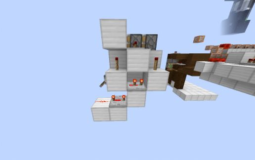 Compact double piston extender