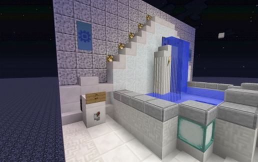 Block-dispensing WaterFountain(Fixed)