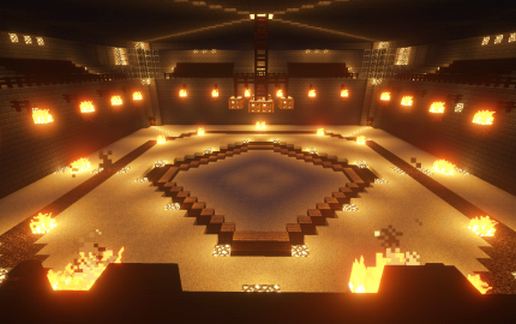 Medieval Arena schematic - building