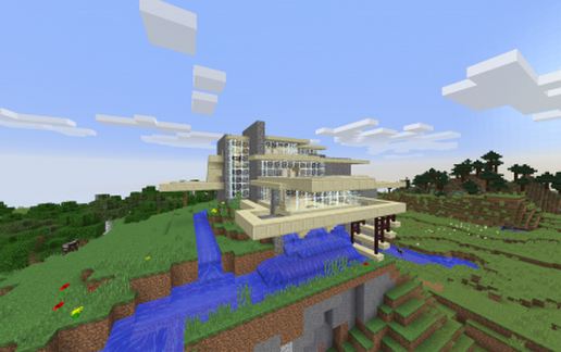 Falling Water schematic - building