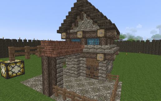 Medieval House v1.0 schematic - building