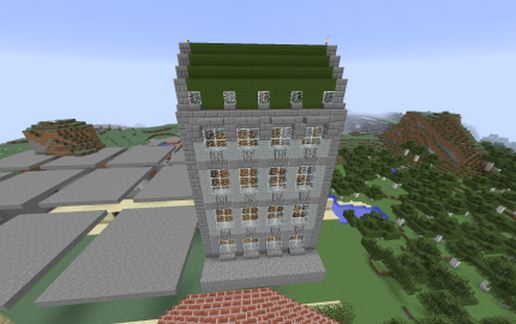 Parisian small building schematic - building