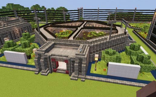 Raptor paddock schematic - building