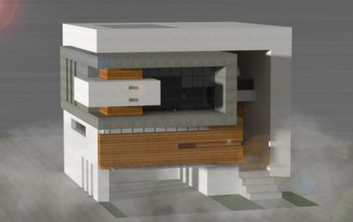 Small modern house