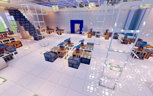 Modern Office schematic - building