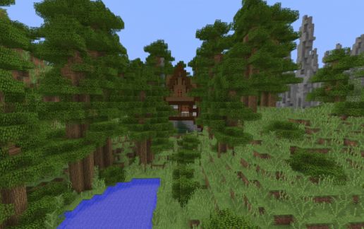 Wooden house