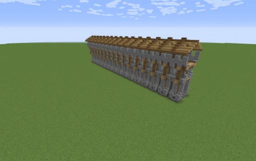 Medieval Wall 64long