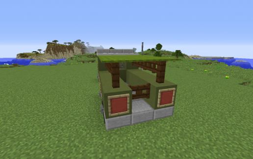 Small military truck
