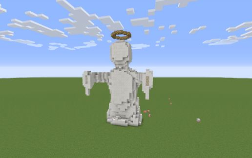 Engel Statue schematic - building