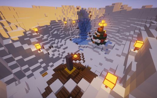 Small HUB Christmas schematic - building