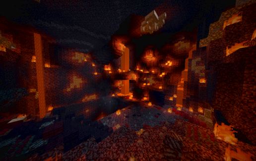 MINE NETHER - FULLPVP schematic - building
