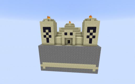 Bigger Desert Temple schematic - building