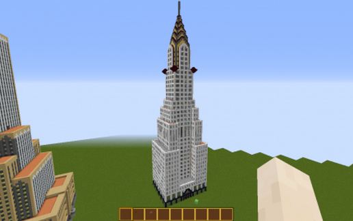 Chrysler Building schematic - building