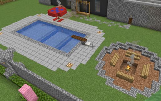 small mansion with property
