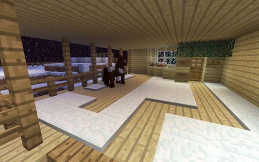 Cozy Yule Cabin schematic - building