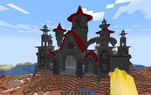 Dracula / Castlevania castle schematic - building