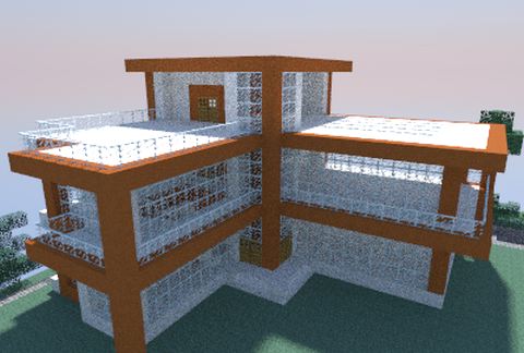 Modern House #3 schematic - building