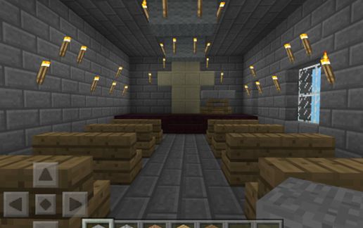 Medieval Castle w/ tower wall - Pocket Edition Friendly