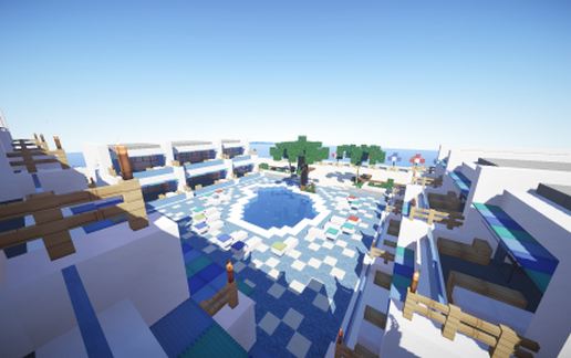 Beach Hotel schematic - building