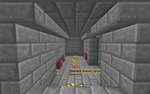 BenSi Minecart Station schematic - building
