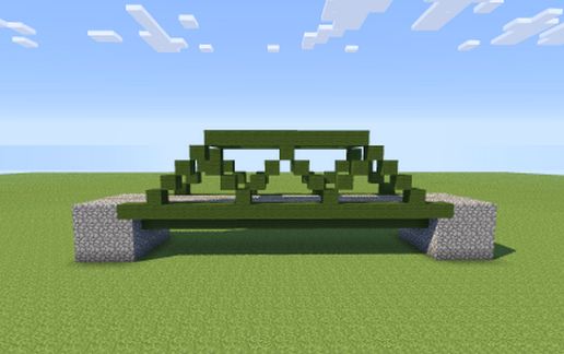 Small Railway Bridge 1 track schematic - building