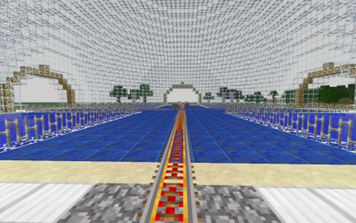 4-way Dome Train Hub / Aquarium