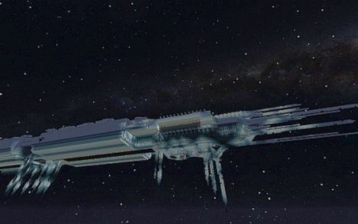 Heinlein Class Battlecruiser schematic - building