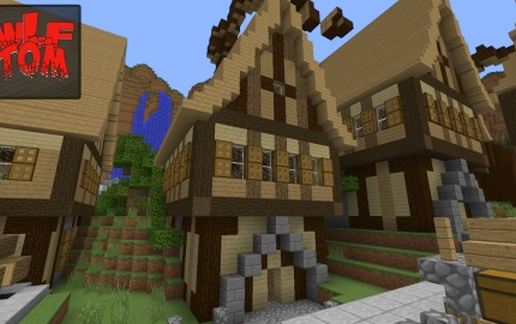 Simple Wood House schematic - building