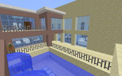 Modern House 1 schematic - building