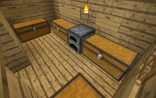 Simple Wooden Cube House