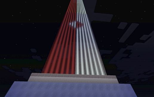 Greenland Flag Beacon schematic - building