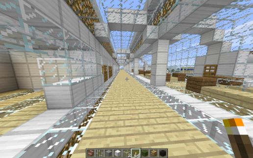 Large Airport schematic - building