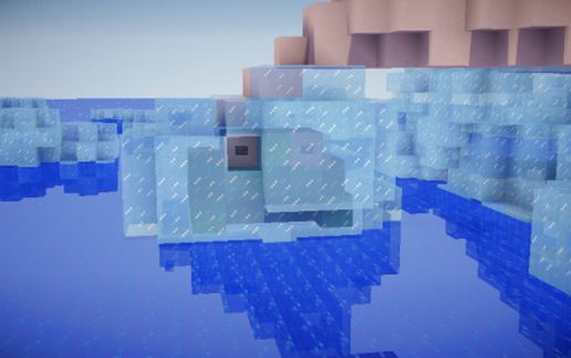 Cirno in water