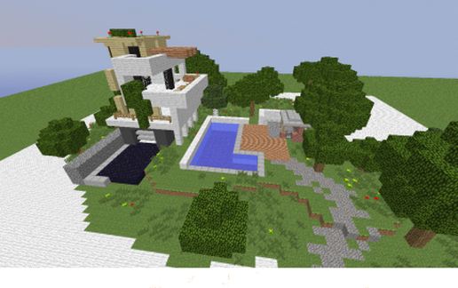 Luxury House #2 schematic - building