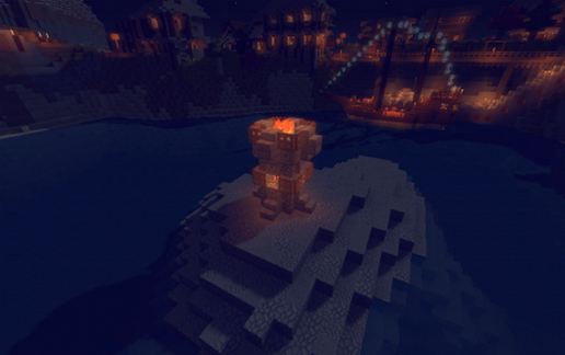 Medieval Torch Tower schematic - building