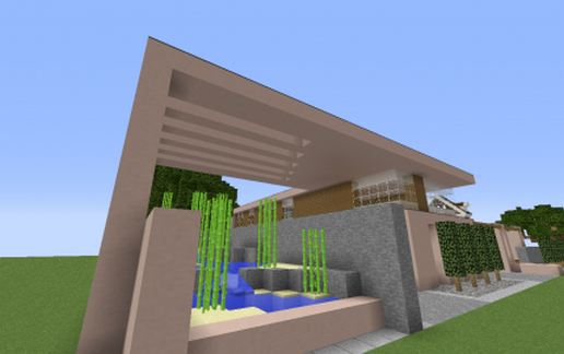 Nice modern house schematic - building