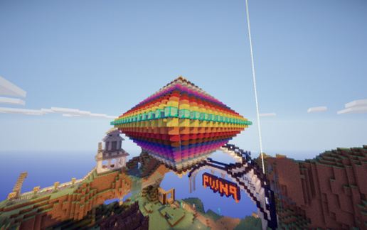Artistic Rainbow Pyramid 2