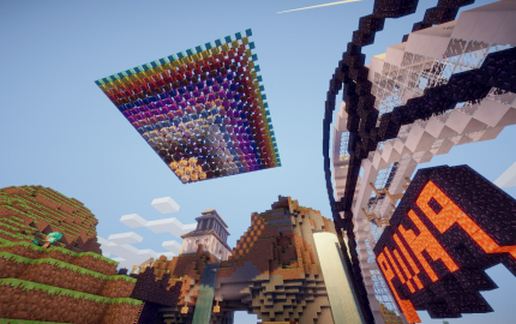 Artistic Rainbow Pyramid 2