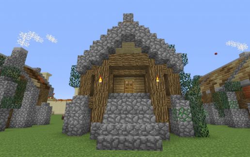 Rustic Long House 1 schematic - building