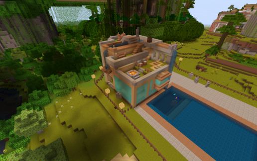 House From Minecraft Build Book