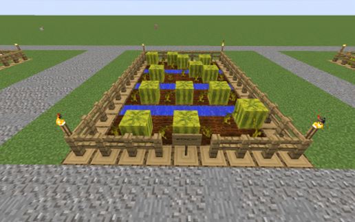 Farm Watermelon schematic - building