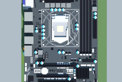 Intel H77 Pro4/MVP (ASRock) schematic - building