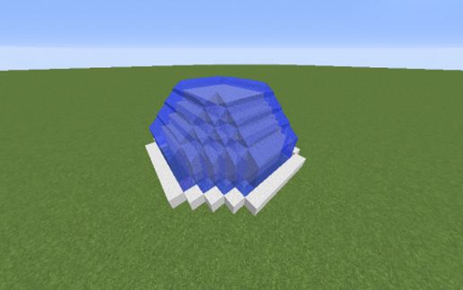 Water Dome Bed Defense schematic - building